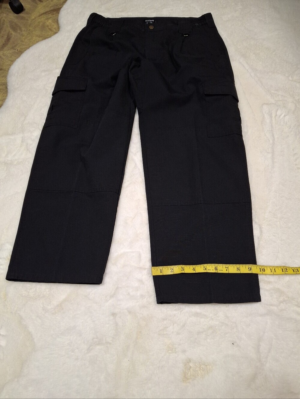 CQR Tlp-104 Lightweight Ripstop EDC Tactical Black Cargo Pants Men 36w X 30l - Picture 14 of 14